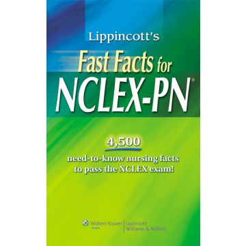 Lippincott's Fast Facts for NCLEX-PN  LIPPINCOTT Williams and Wilkins  9781451176292