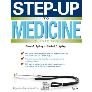 Step-Up to Medicine, 3ed.  Agabegi Steven; Agabegi Elizabeth  LIPPINCOTT Williams and Wilkins  9781451186178