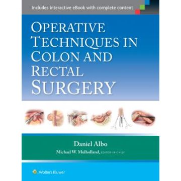 Operative Techniques in Colon and Rectal Surgery  Albo Daniel  LIPPINCOTT Williams and Wilkins  9781451190168