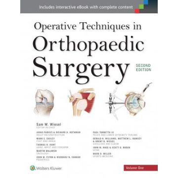 Operative Techniques in Orthopaedic Surgery, 2ed.  Wiesel Sam W.  LIPPINCOTT Williams and Wilkins  9781451193145
