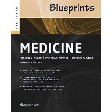 Blueprints Medicine, 6ed.  Young Vincent; Chick Davoren; Goroll Allan H.; Komos William  LIPPINCOTT Williams and Wilkins  9781469864150