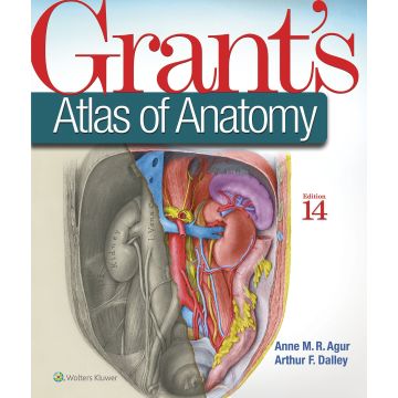 Grant's Atlas of Anatomy, 14ed.  Agur Anne M. R.; Dalley Arthur F.  LIPPINCOTT Williams and Wilkins  9781496331472