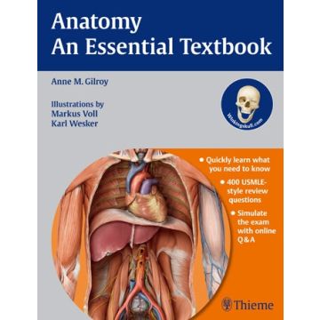 Anatomy - An Essential Textbook  Gilroy Anne M.  Thieme Medical Publishers  9781604062076