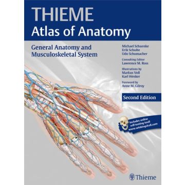 General Anatomy and Musculoskeletal System (THIEME Atlas of Anatomy), 2/ed.  Schuenke Michael; Schulte Erik; Schumacher Udo; Ross Lawrence M.  Thieme Medical Publishers  9781604069228