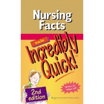 Nursing Facts Made Incredibly Quick!, 2ed.  AA.VV.  LIPPINCOTT Williams and Wilkins  9781605474724