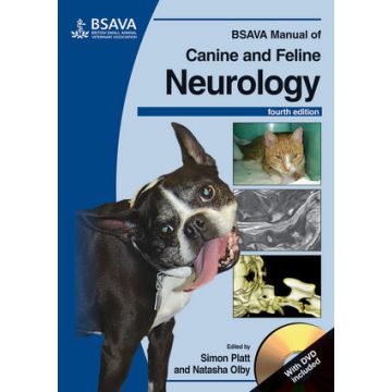 BSAVA Manual of Canine and Feline Neurology, (with DVD-ROM), 4ed.  Platt Simon; Olby Natasha  Wiley - Blackwell  9781905319343