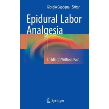 Epidural Labor Analgesia. Childbirth Without Pain  Capogna Giorgio  Springer Verlag Italia  9783319138893