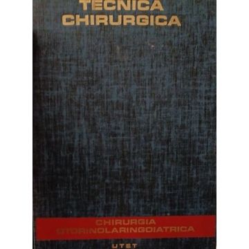 Tratt. di Tecnica Chirurga Vol.12 - Chirurgia otorinolaringoiatrica