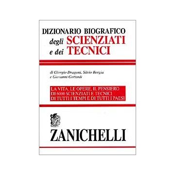 Dizionario Biografico Degli Scienziati E Dei Tecnici