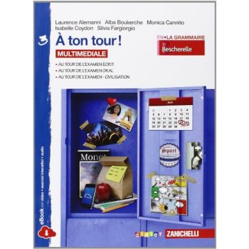 A Ton Tour. Livre De L'e'le've­cahier D'exercises. Con E-book. Con Espansione  Online Superiori