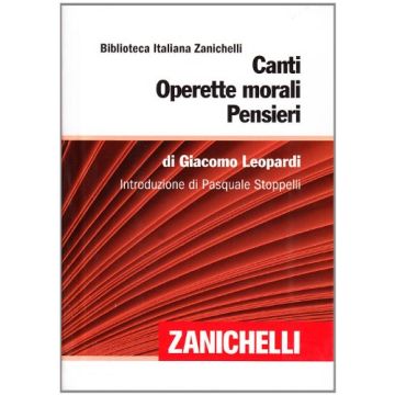 Canti-operette Morali-pensieri