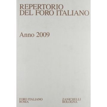 Repertorio Foro Italiano 2009