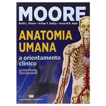 Anatomia umana a orientamento clinico, 3/ed.  Moore Keith L.; Dalley Arthur D.; Agur Anne M.R.  Ambrosiana / CEA  9788808185716