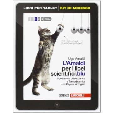 L' Amaldi Per I Licei Scientifici.blu Con Physics In English. Con E-book. Per Il Liceo Scientifico 