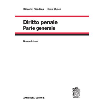 Diritto penale. Parte generale 9/ed. (Fiandaca, Musco - Zanichelli)