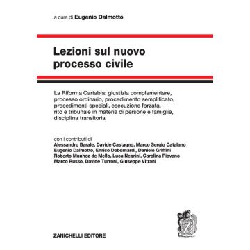 Lezioni sul nuovo processo civile. La Riforma Cartabia