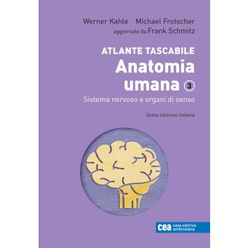 Atlante tascabile anatomia umana sistema nervoso e organi di senso 6 edizione kahle frotscher