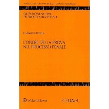 L'onere della prova nel processo penale