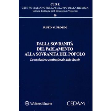 JUSTIN FROSINI DALLA SOVRANITA DEL PARLAMENTO ALLA SOVRANITA DEL POPOLO CEDAM