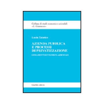 Azienda Pubblica E Processi Di Privatizzazione. Lineamenti Economico-aziendali - Talarico Lucia - Giuffre' - 9788814100543