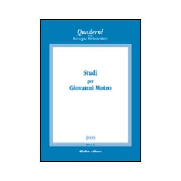 Studi Per Giovanni Motzo -  - Giuffre' - 9788814102448