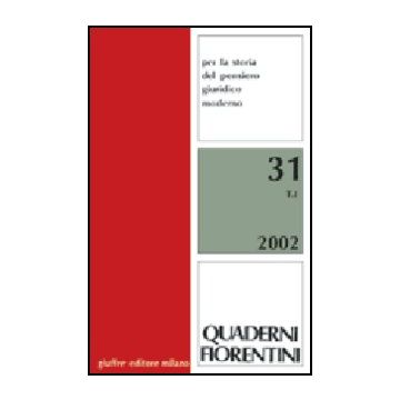 Quaderni Fiorentini Per La Storia Del Pensiero Giuridico Moderno -  - Giuffre' - 9788814103124