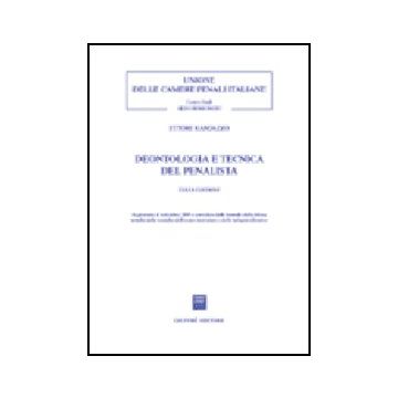 Deontologia E Tecnica Del Penalista - Randazzo Ettore - Giuffre' - 9788814122408