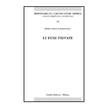Le Pene Private  - Baratella M. Grazia - Giuffre' - 9788814123184