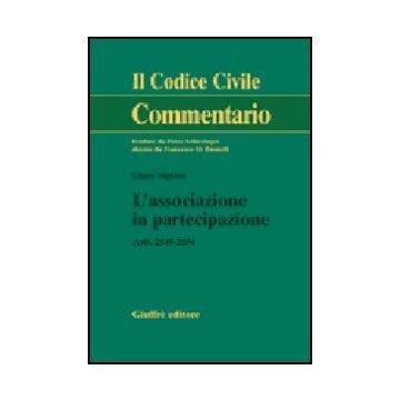 L' Associazione In Partecipazione. Artt. 2549-2554 