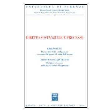 Diritto Sostanziale E Processo -  - Giuffre' - 9788814131349