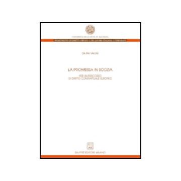 La Promessa In Scozia. Per Un Percorso Di Diritto Contrattuale Europeo 