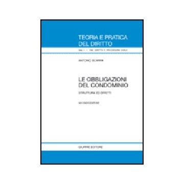Le Obbligazioni Del Condominio. Struttura Ed Effetti  - Scarpa Antonio - Giuffre' - 9788814138195
