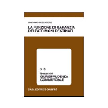 La Funzione Di Garanzia Dei Patrimoni Destinati 