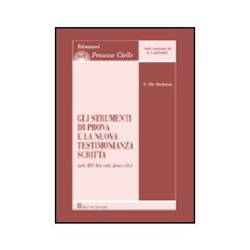 Gli Strumenti Di Prova E La Nuova Testimonianza Scritta 