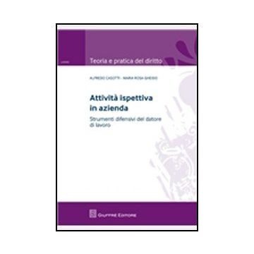 Attivita' Ispettiva In Azienda. Strumenti Difensivi Del Datore Di Lavoro - Casotti Alfredo; Gheido M. Rosa - Giuffre' - 9788814162480
