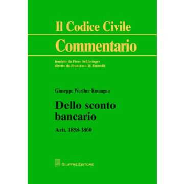 Dello sconto bancario. Artt.1858-1860