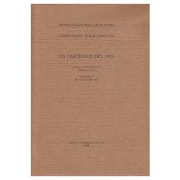 Un Carteggio Del 1959  - Chabod Federico; Momigliano Arnaldo; Sasso G.  - Il Mulino - 9788815087423