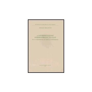 L' Interpretazione Heideggeriana Di Kant. Sulla Disarmonia Di Verita' E Differenza   - Maschietti Stefano - Il Mulino - 9788815106551