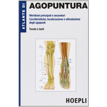 Hempen Atlante di Agopuntura Meridiani principali e secondari caratteristiche localizzazioni stimolazione degli agopunti hoepli