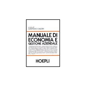 Manuale Di Economia E Gestione Aziendale