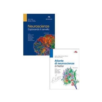 KIT Neuroscienze. Esplorando il cervello 4/ed. + Atlante di Neuroscienze di Netter  3/ed. [Bear + Felten - Edra Masson]