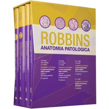 ROBBINS E COTRAN - Le basi patologiche delle malattie. Manuale di Patologia Generale, Anatomia Patologica e Autovalutazione 9/ed. + Atlante di anatomia patologica, 3/Ed.
