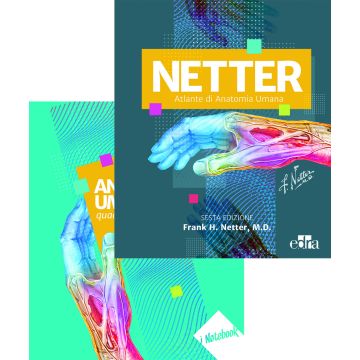Netter. Atlante di anatomia umana 6/ed. (Copertina rigida cartonata) + Quaderno degli Esercizi di Anatomia + Acesso online