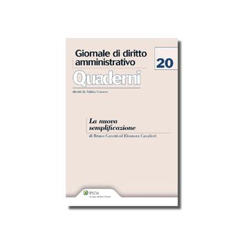 La Nuova Semplificazione  - Carotti Bruno; Cavalieri Eleonora - Ipsoa - 9788821731181