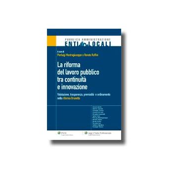 La Riforma Del Lavoro Tra Continuita' Ed Innovazione. Valutazione, Trasparenza, Premialita' E Ordinamento Nella Riforma Brunetta  - Mastrogiuseppe Pierluigi; Ruffini Renato - Ipsoa - 9788821732461