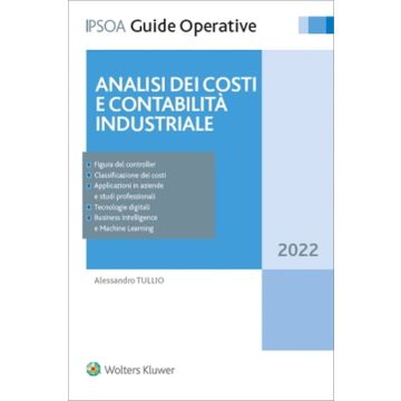 Analisi dei conti e contabilità industriale 2022
