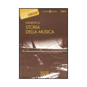 Elementi Di Storia Della Musica -  - Simone - 9788824431033