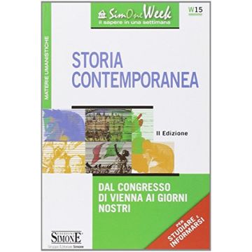 Storia Contemporanea. Dal Congresso Di Vienna Ai Giorni Nostri -  - Simone - 9788824439886
