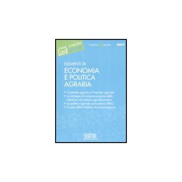 Elementi Di Economia E Politica Agraria - Carpentieri L.  - Simone - 9788824463522