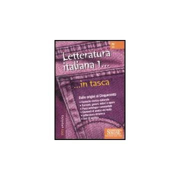 Letteratura Italiana 1 Dalle Origini Al Cinquecento - Covella G.  - Simone - 9788824484213